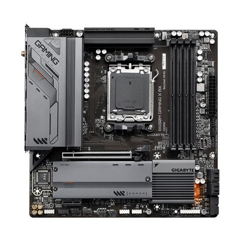 Gigabyte | B650M GAMING X AX 1.1 M/B | Processor family AMD | Processor socket AM5 | DDR5 DIMM | Memory slots 4 | Supported hard - 2